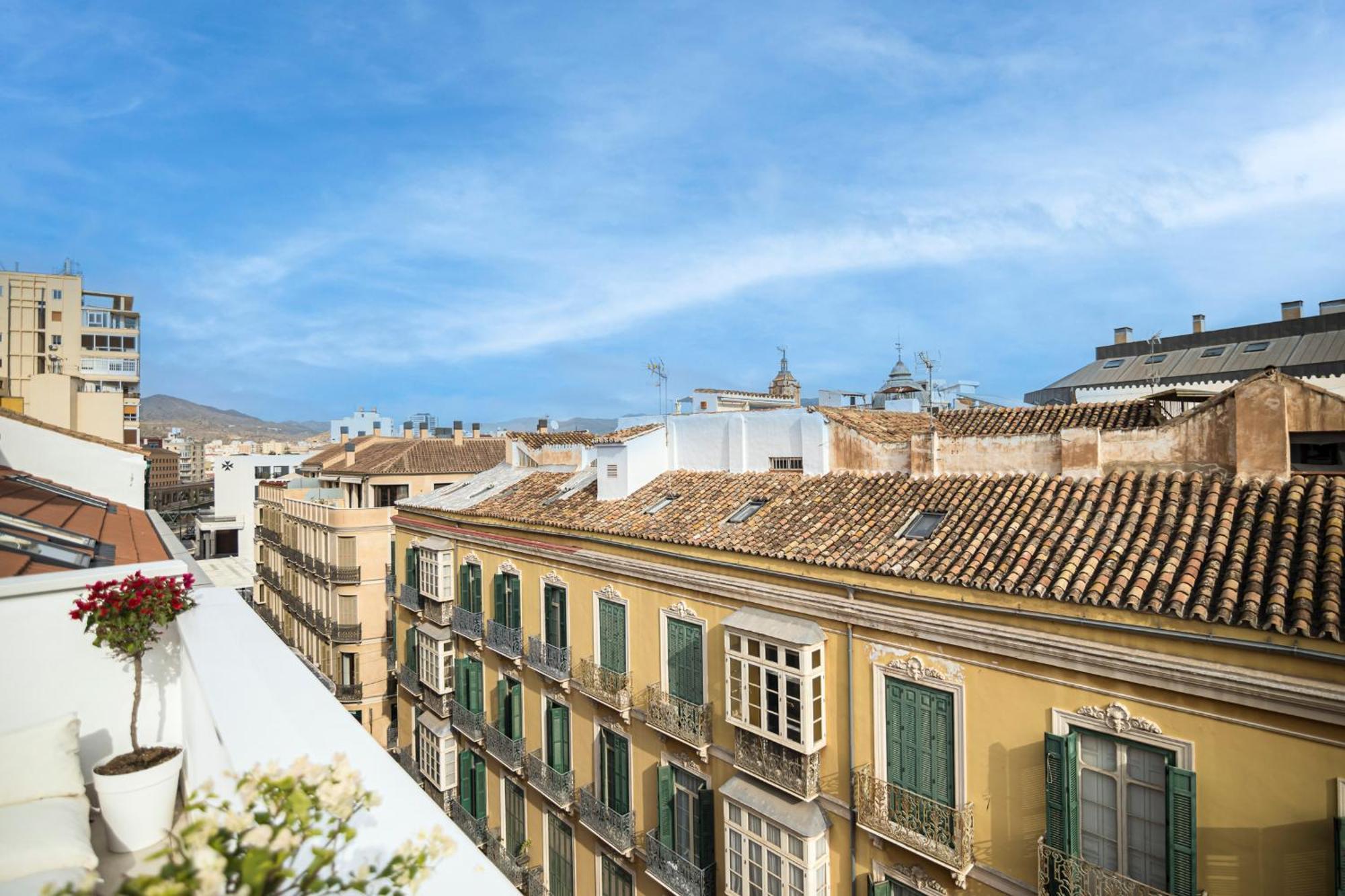 Atarazanas Suite, Atico Con Terraza มาลากา ภายนอก รูปภาพ