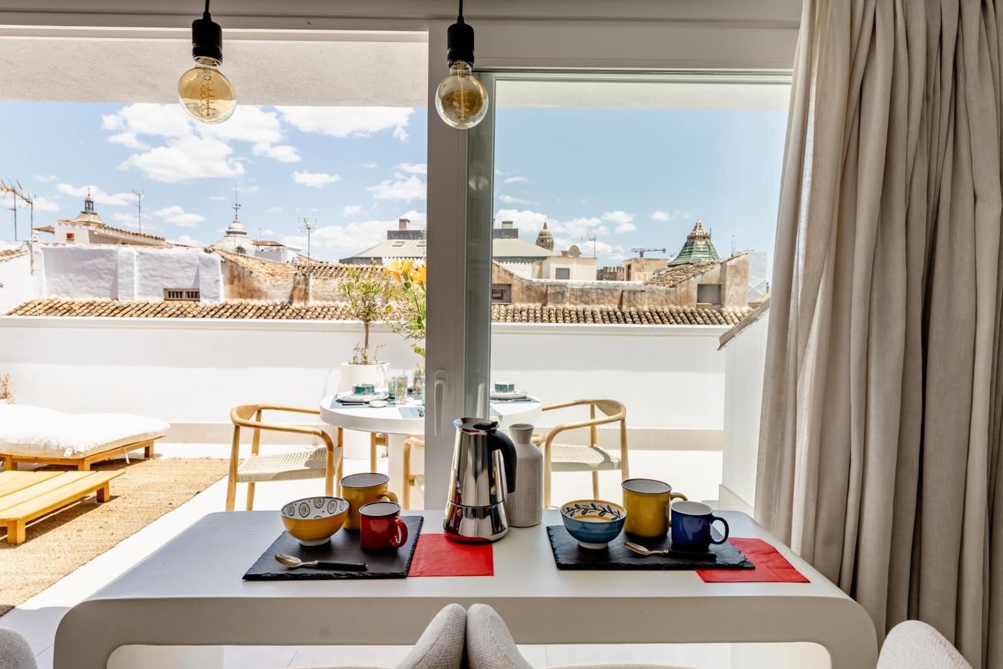 Atarazanas Suite, Atico Con Terraza มาลากา ภายนอก รูปภาพ