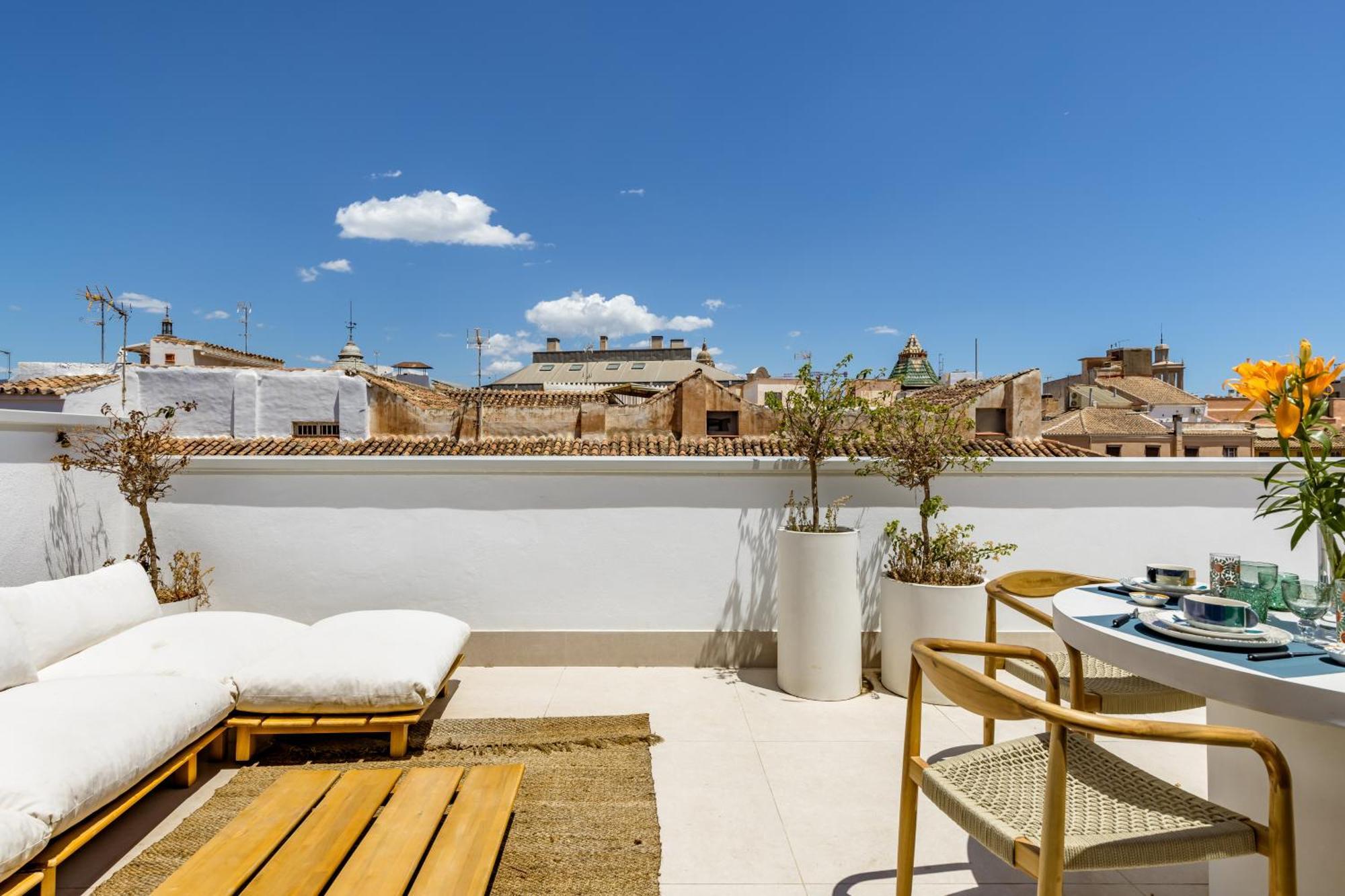 Atarazanas Suite, Atico Con Terraza มาลากา ภายนอก รูปภาพ